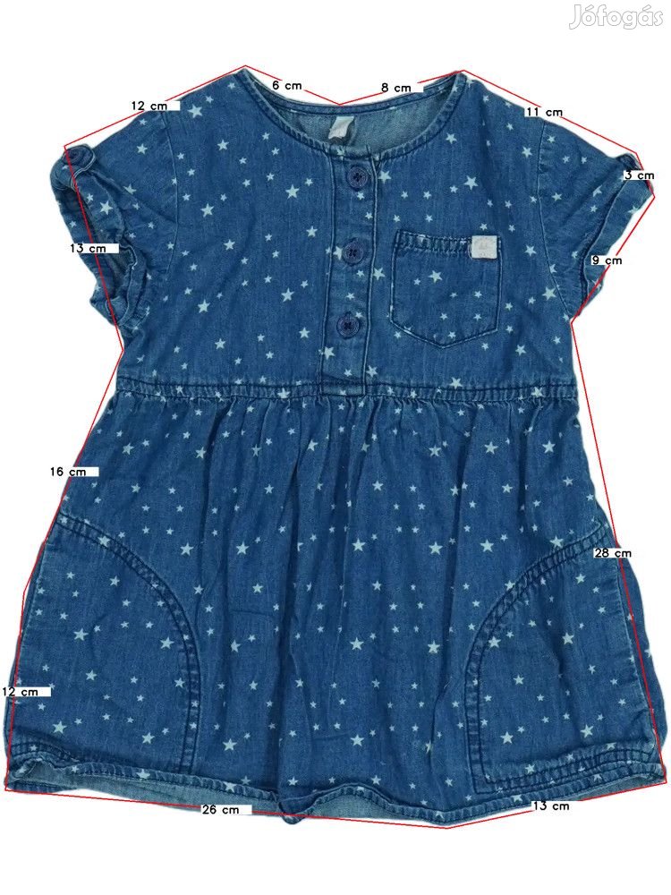 Debenhams Használt (újszerű) Lány Ruha (Méret: 98)
