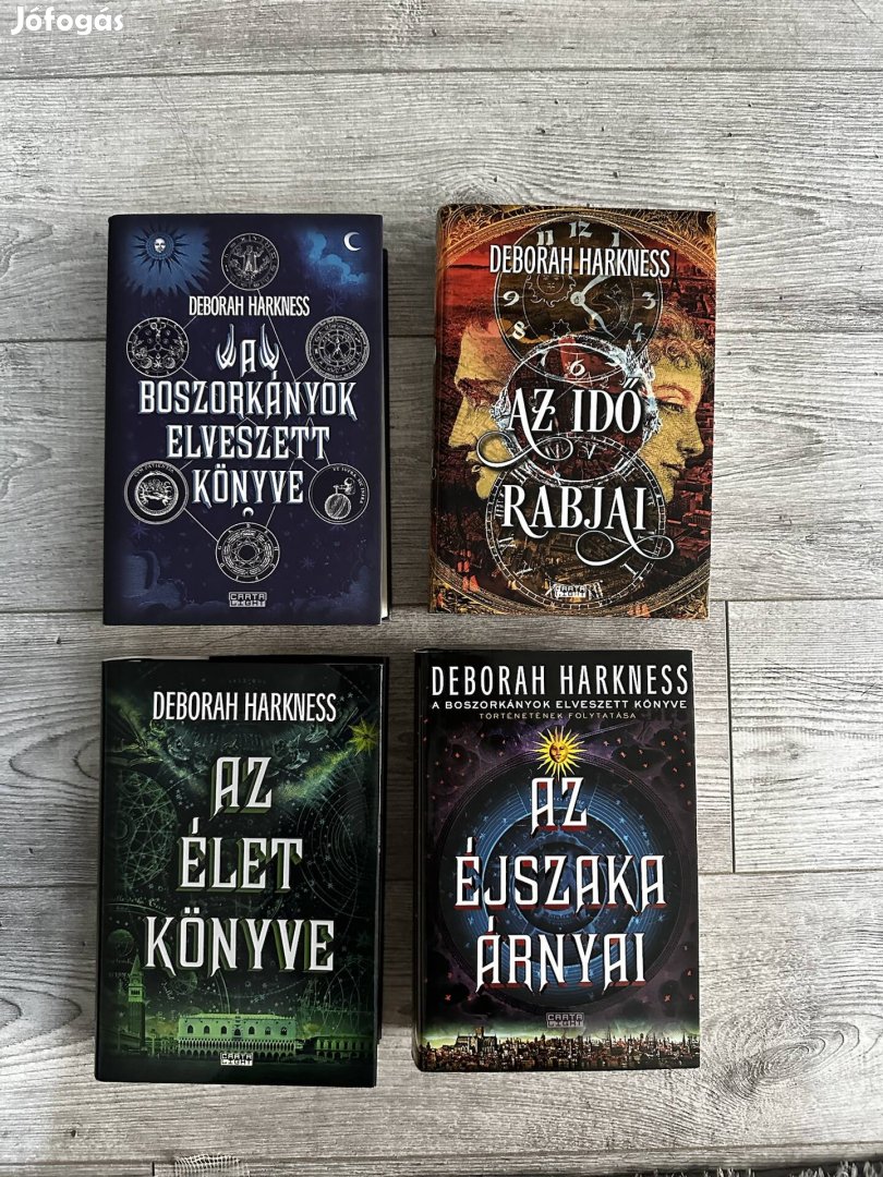 Deborah Harkness sorozat 4 kötet - A boszorkányok elveszett