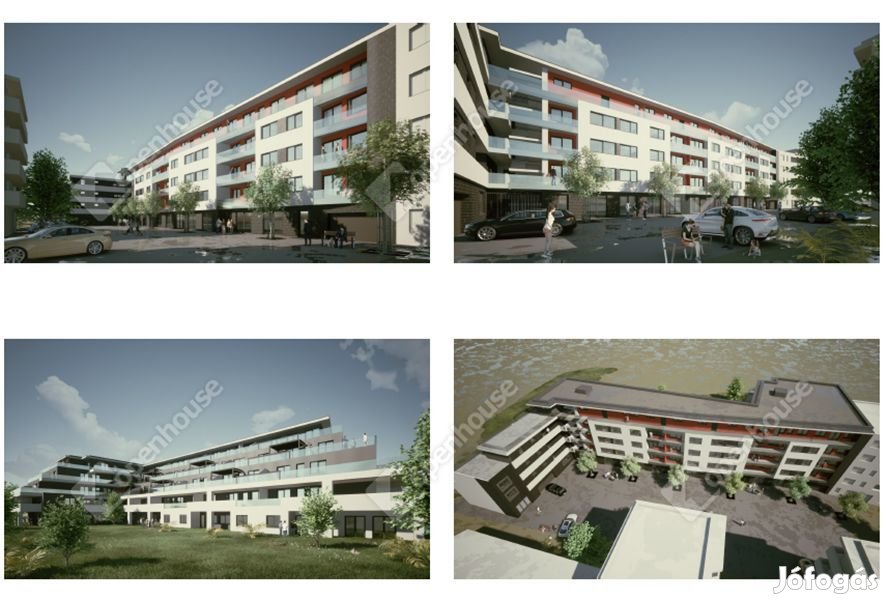 Debrecen belvárosában új építésű társasházi lakás eladó