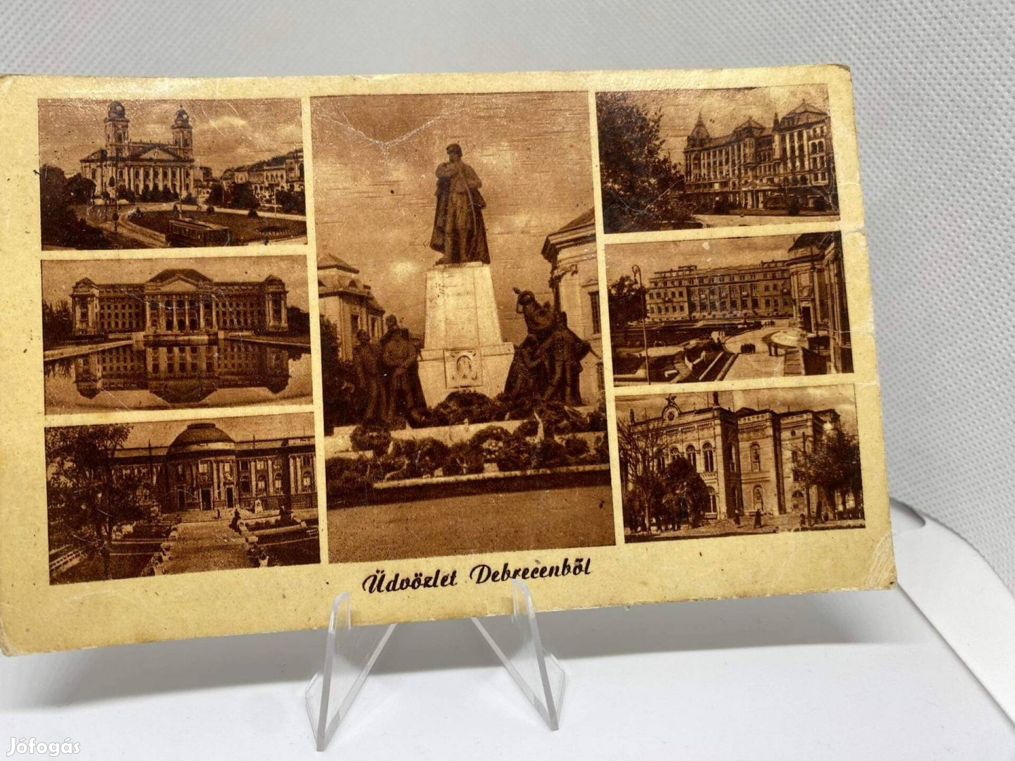Debrecen képeslap 50es évek