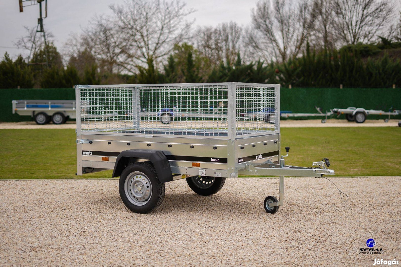 Debrecenben új rácsos Martz utánfutó rendszámmal akciósan 508.000 Ft