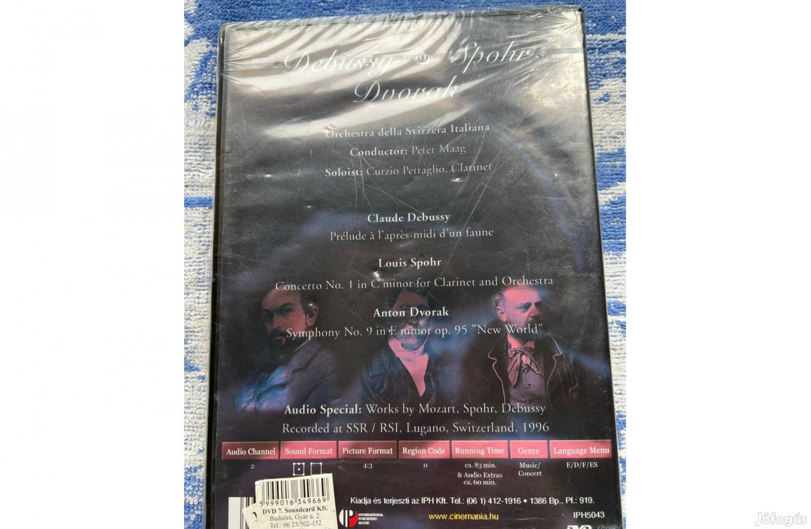 Debussy Dvorak Spohr DVD Bontatlan
