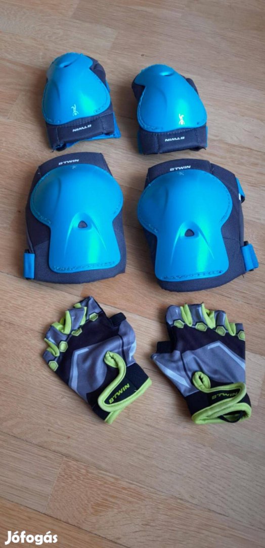 Decathlon Btwin gyerek védőfelszerelés (6 évesre)