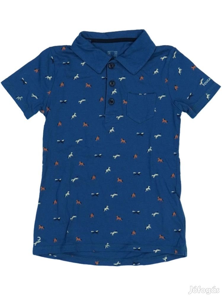 Decathlon Használt (újszerű) Fiú Galléros póló (Méret: 152)