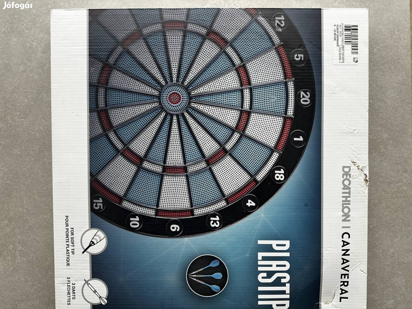 Decathlon darts tábla új