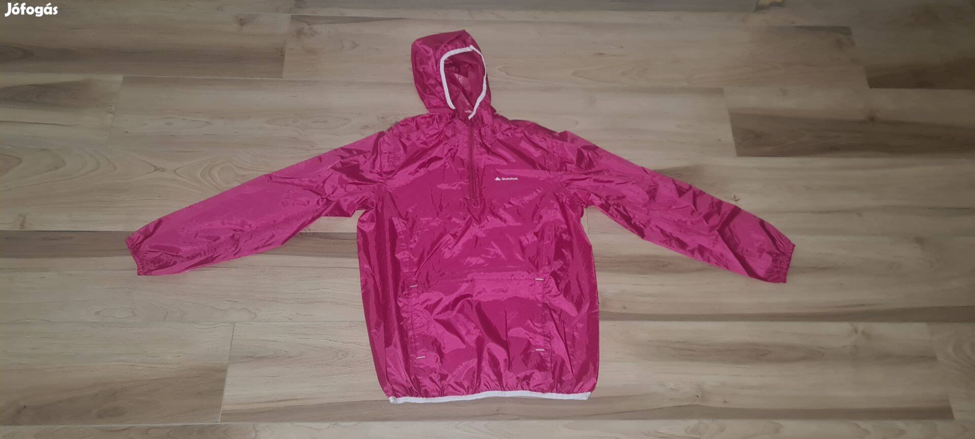 Decathlon pink quechua széldzseki esőkabát XS-S 144-162