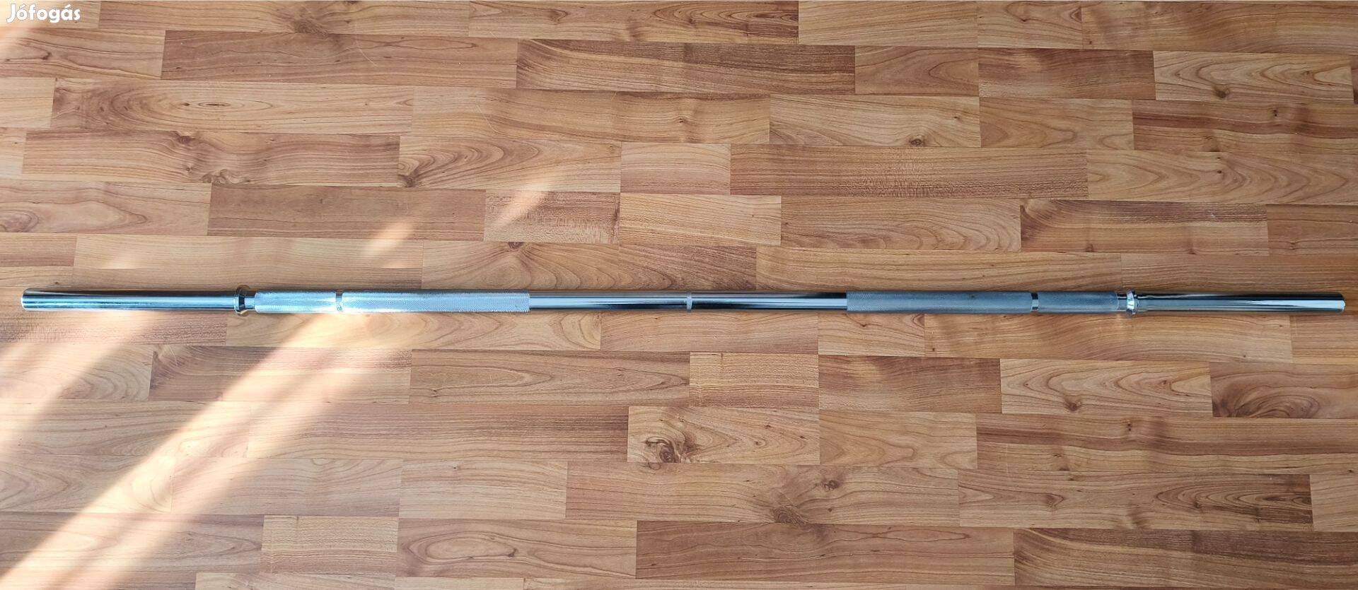 Decathlon súlyzórúd kétkezes 155cm, 7.5kg, átmérő 28mm