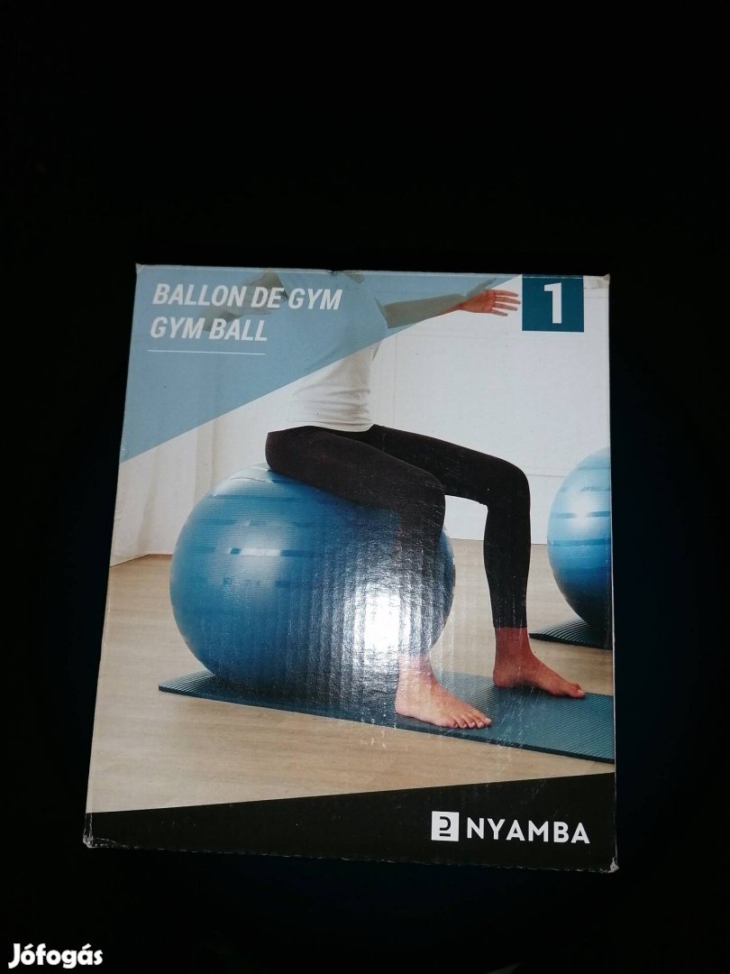 Decathlonos fitnesz labda