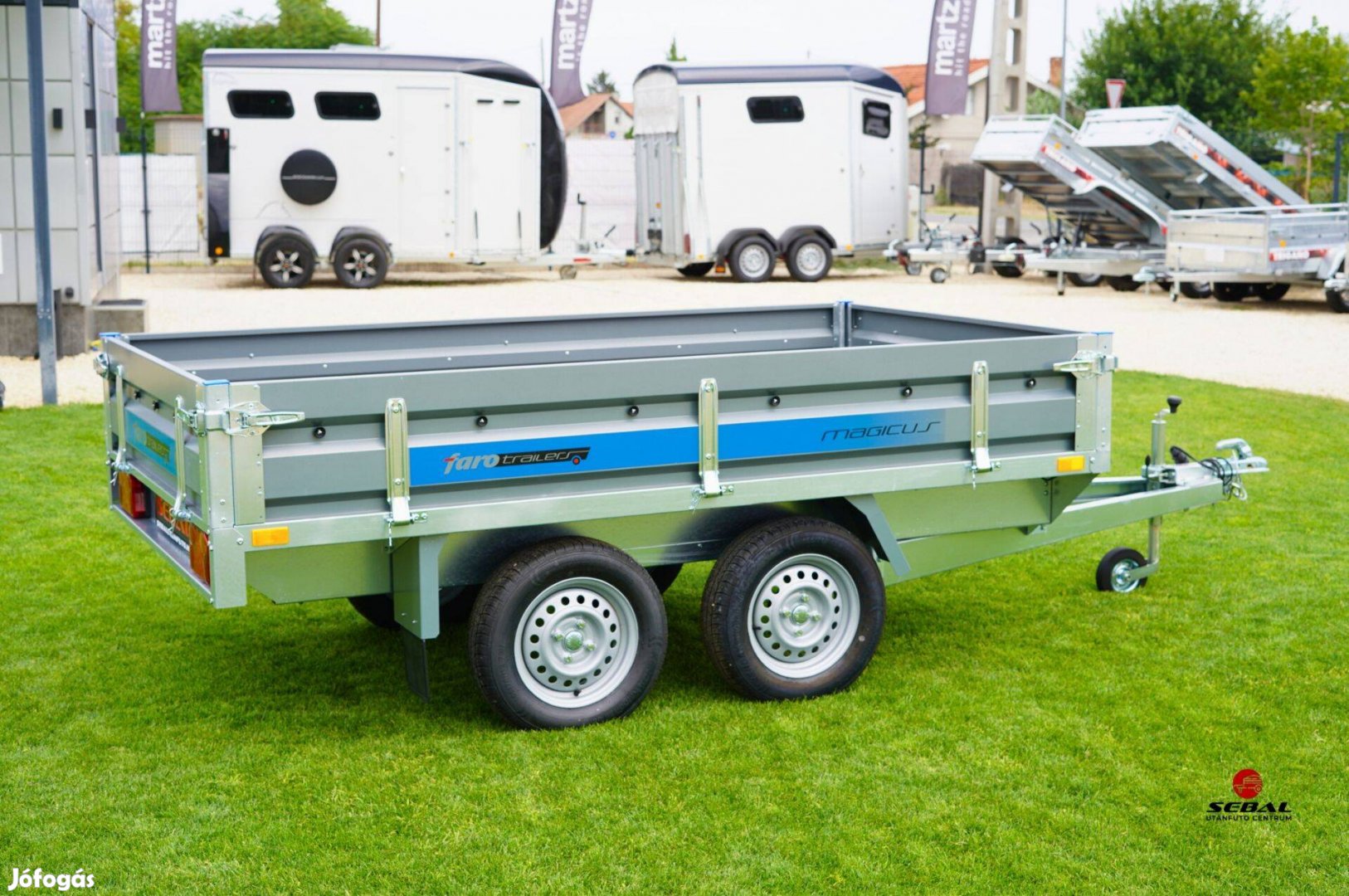 Decemberi akció! Új alsókerekes utánfutó rendszámmal Füzesabonyban