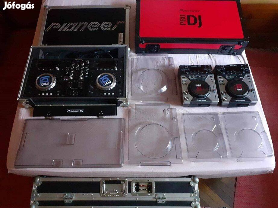 Decksaver Pioneer Cdj 400, Cdj 900, Xdj-R1 készülékekhez