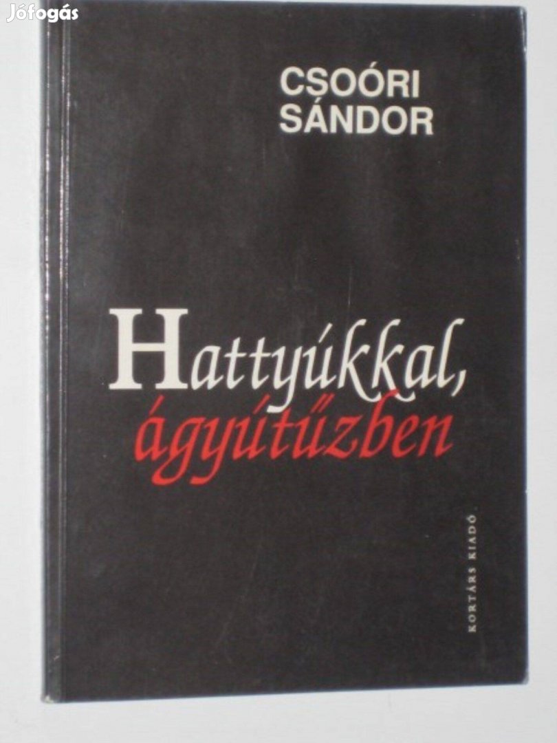 Dedikált Csoóri Hattyúkkal, ágyútűzben