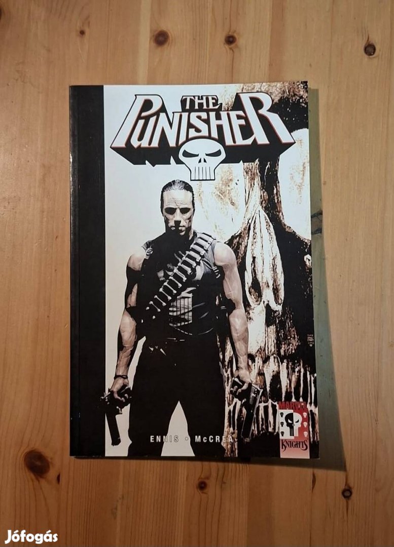 Dedikált Punisher Megtorló képregény