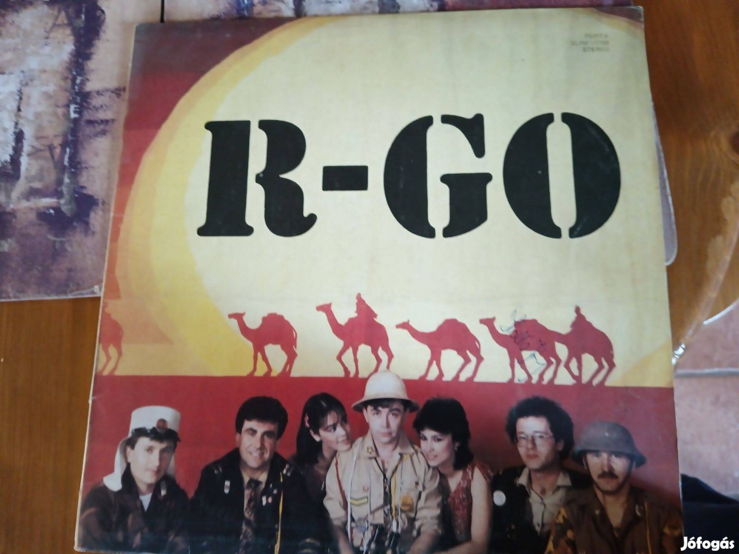 Dedikált R-GO bakelit hanglemez eladó