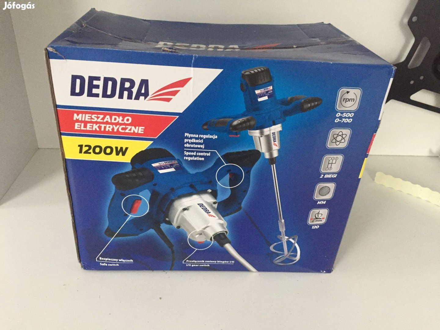 Dedra DED7928 Elektromos keverőgép 1200W 2menetes