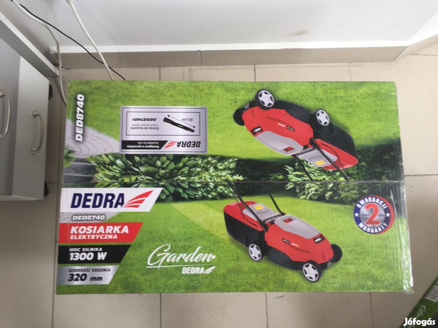 Dedra DED8740 Elektromos fűnyíró 32cm 1300W
