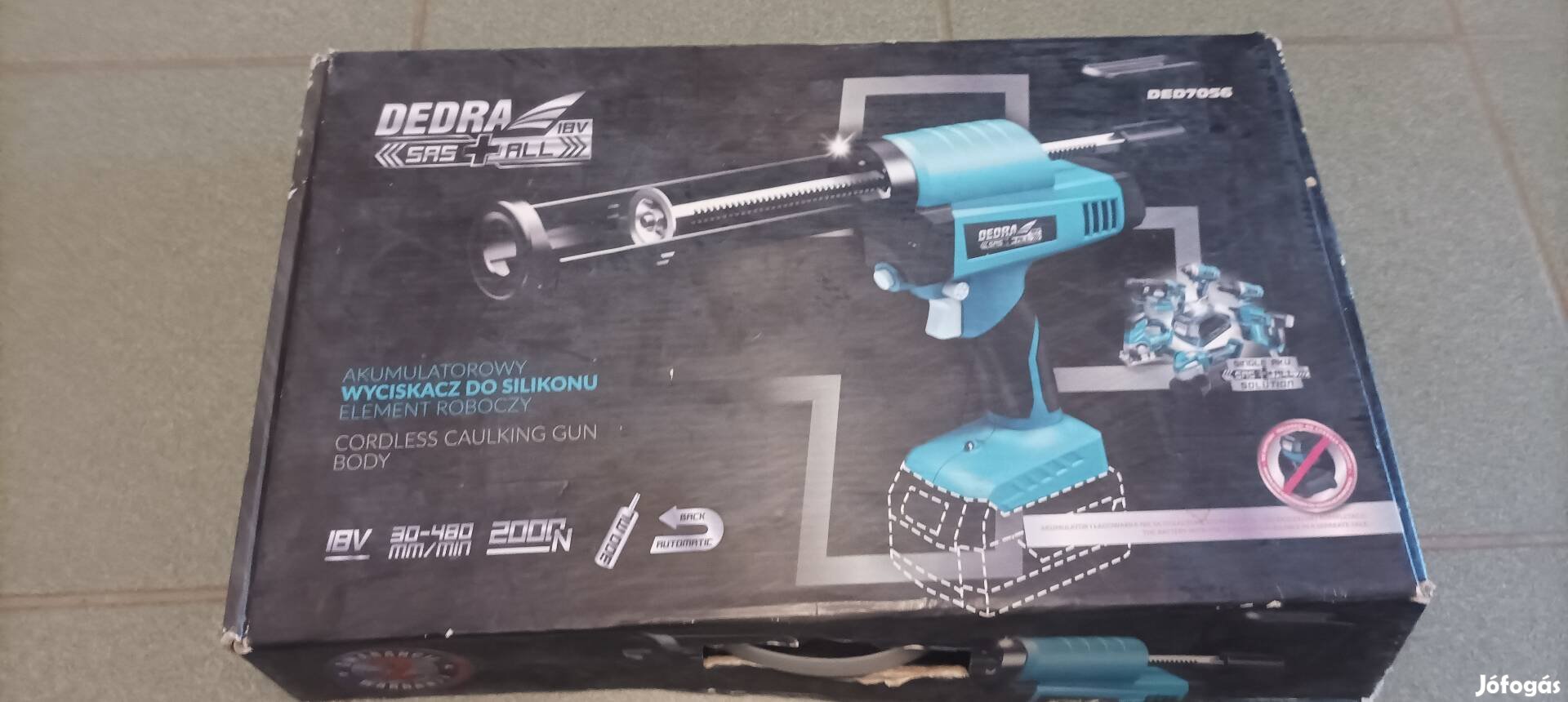 Dedra, akkus szilikon kinyomó!