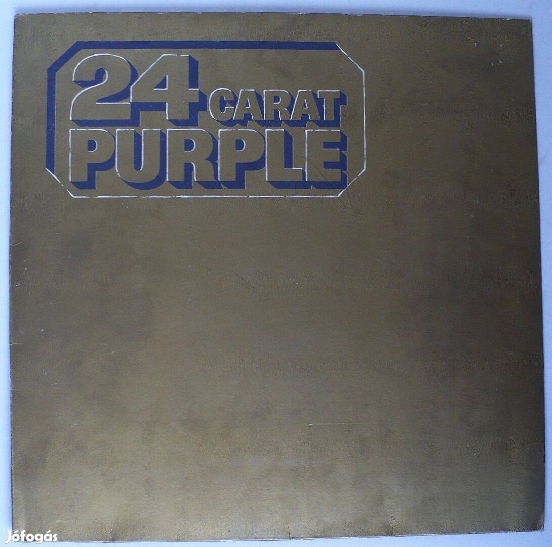 Deep Purple: 24 Carat Purple (német nyomású válogatás LP)