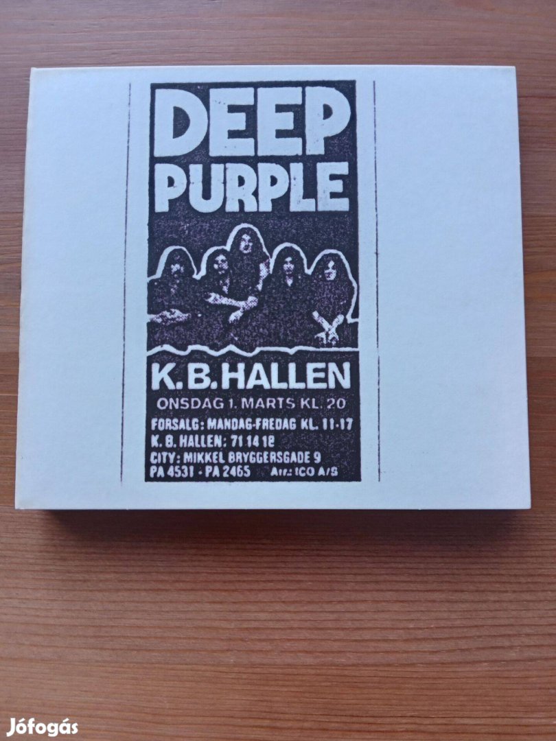 Deep Purple - Live in Denmark dupla cd