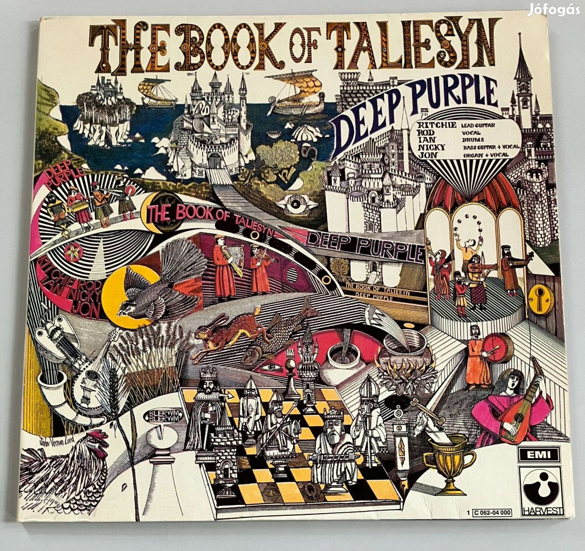 Deep Purple - The Book of Taliesyn (Made in Germany)