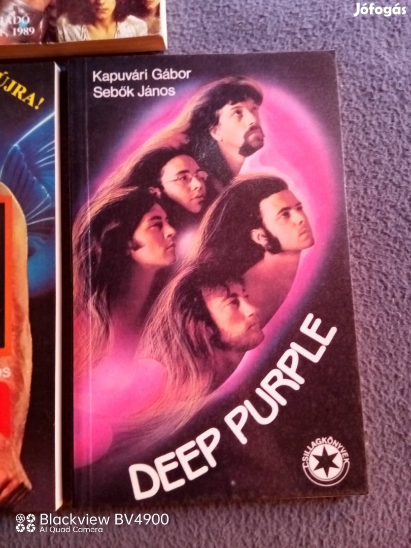Deep Purple könyv vadonatúj