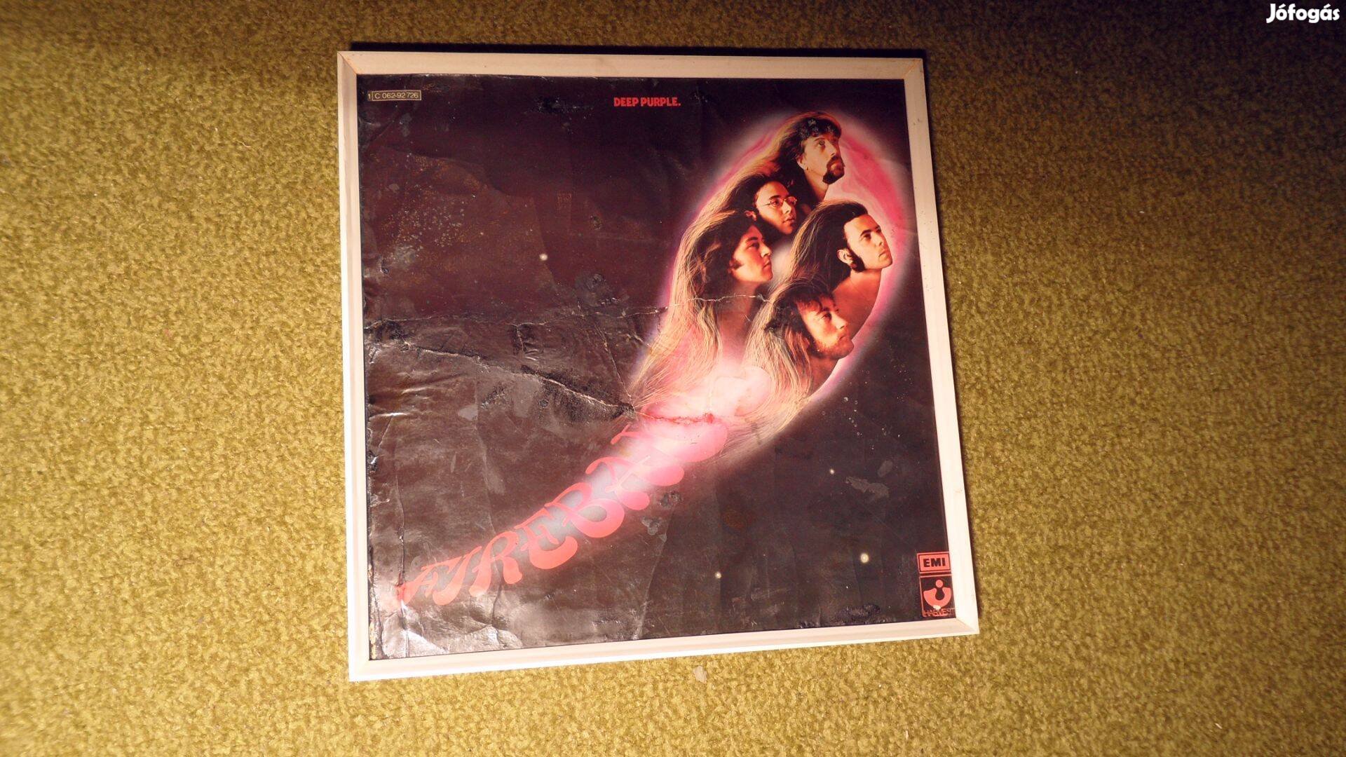 Deep Purple vintage Vinyl bakelit LP Fireball 1968 (nem után gyártott)
