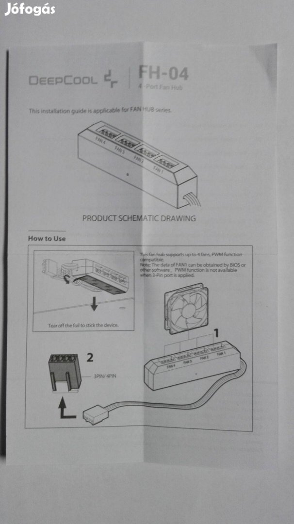 Deepcool FH-04 venti elosztó