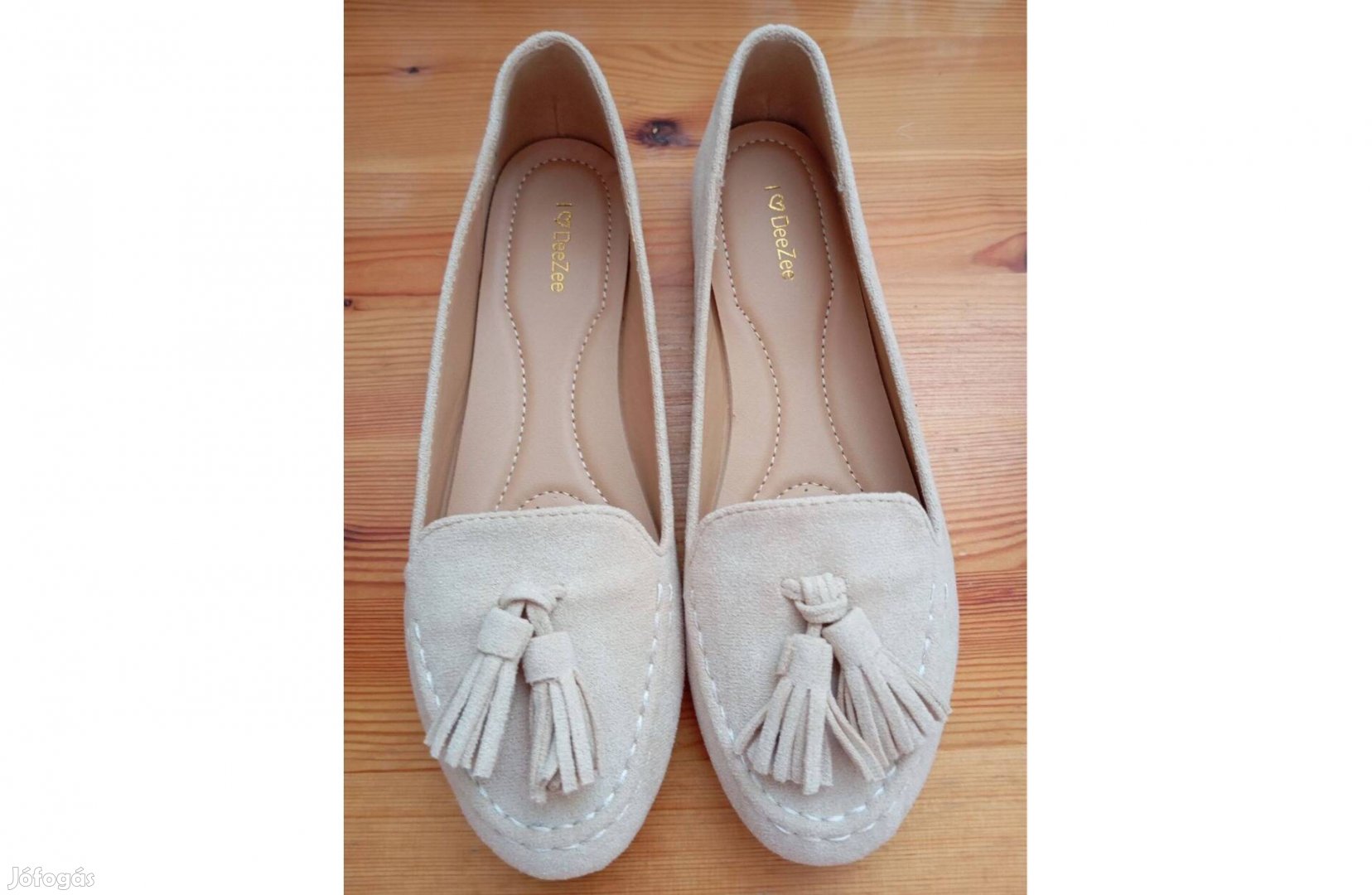 Deezee új, 38 méretű női cipő, balerina, loafer