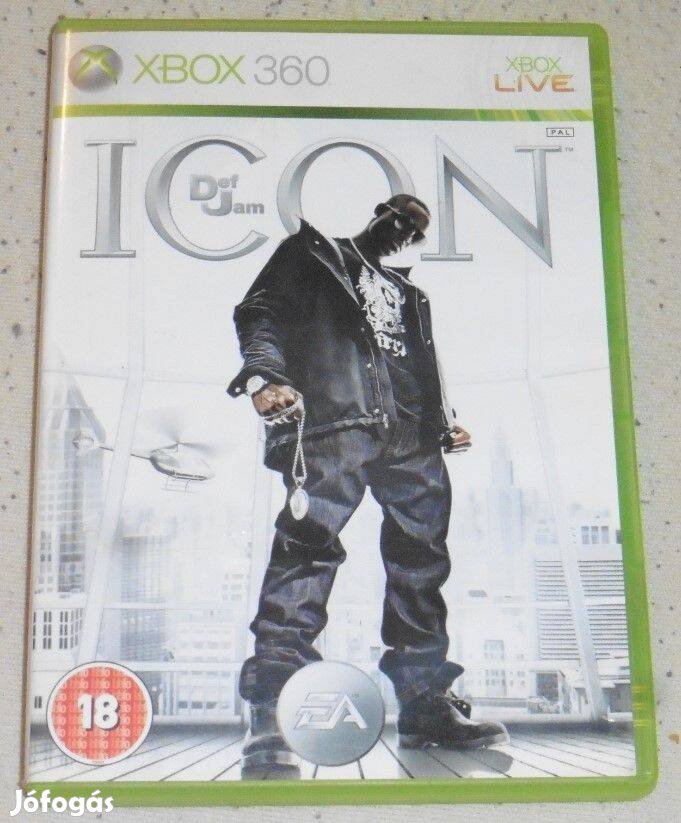 Def Jam Icon (Rapperes, Verekedős) Gyári Xbox 360 Játék