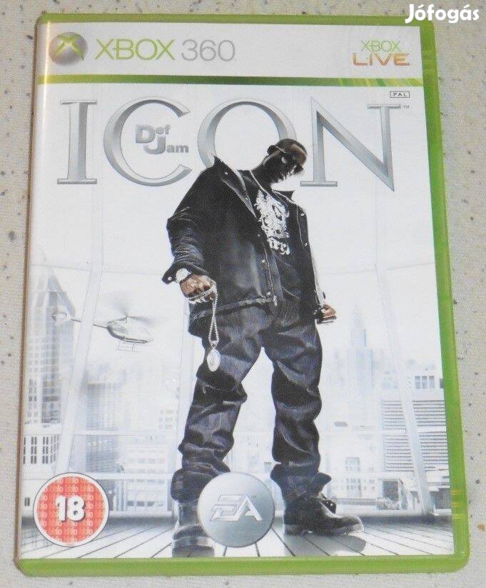 Def Jam Icon (Rapperes, Verekedős) Gyári Xbox 360 Játék