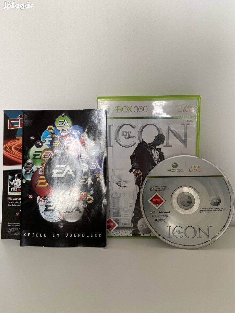 Def Jam: Icon-Xbox 360 játék ritka