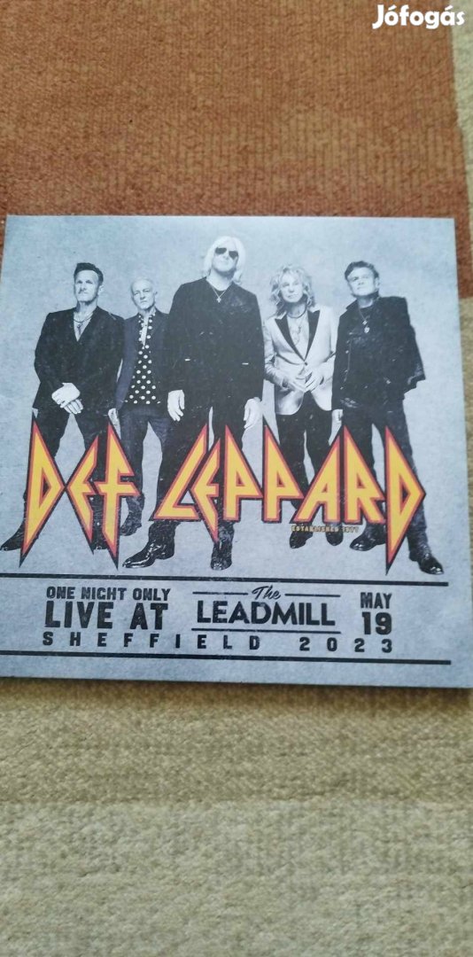 Def Leppard - Live at the Leadmill LP