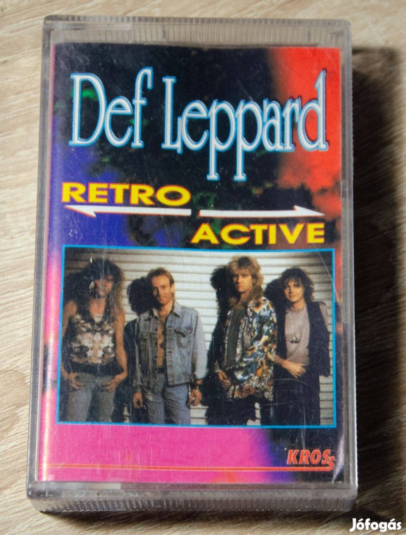 Def Leppard - Retro Active magnókazetta