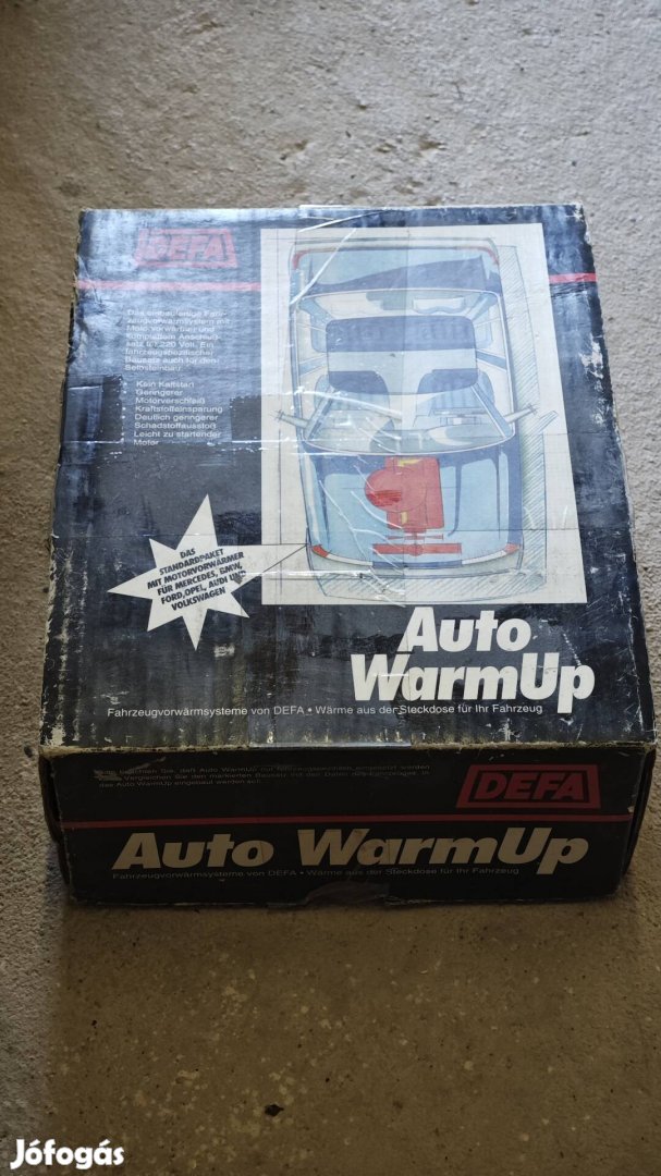 Defa Awu 145ST előmelegítő előfűtő fűtő melegítő szett