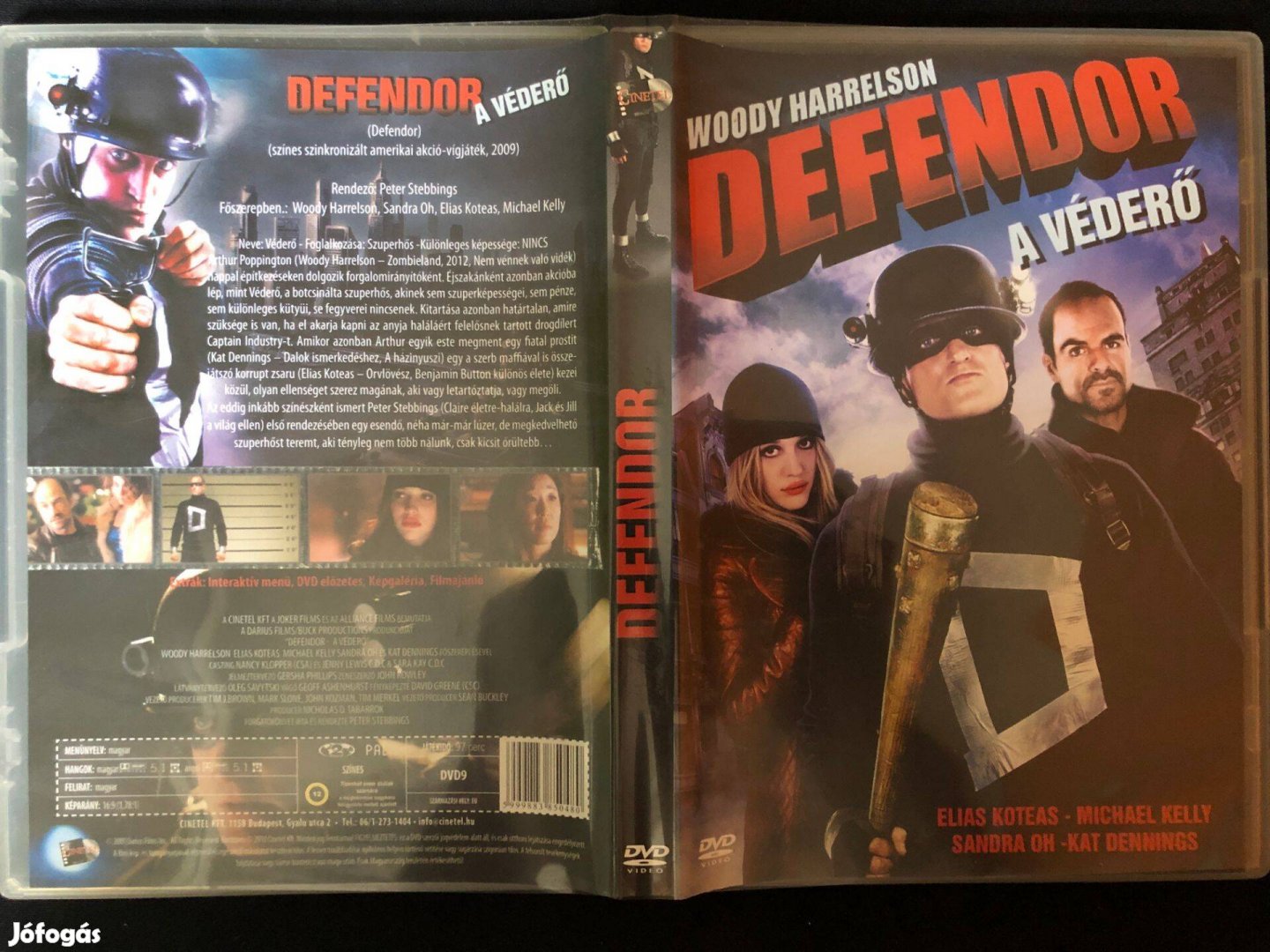 Defendor A védőerő (karcmentes, Woody Harrelson, Elias Koteas) DVD