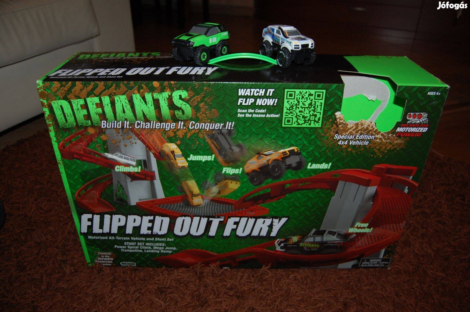 Defiants Flipped Out Fury készlet, + 1 autó