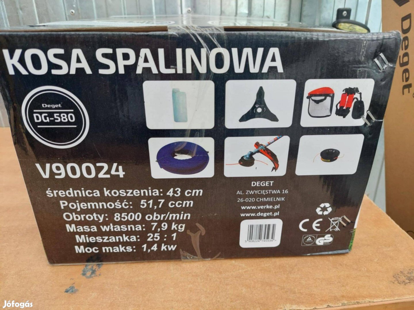Deget V90024 Benzinmotoros fűkasza