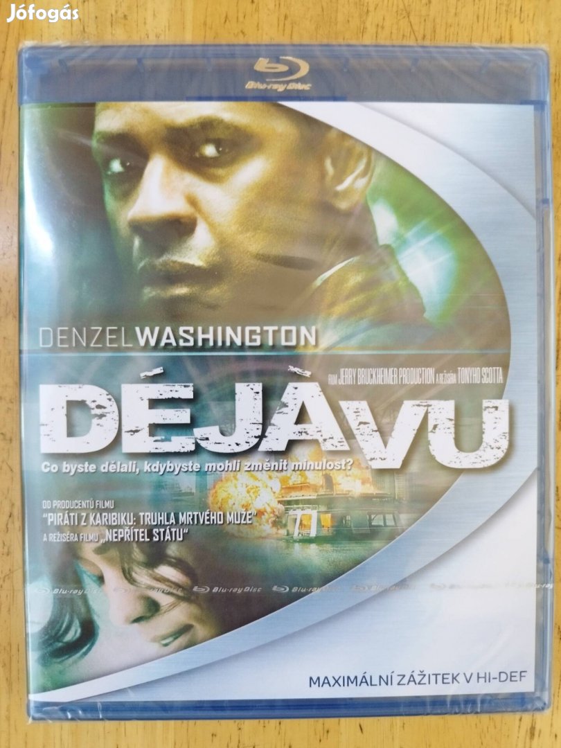 Déjávu blu-ray Denzel Washington Új