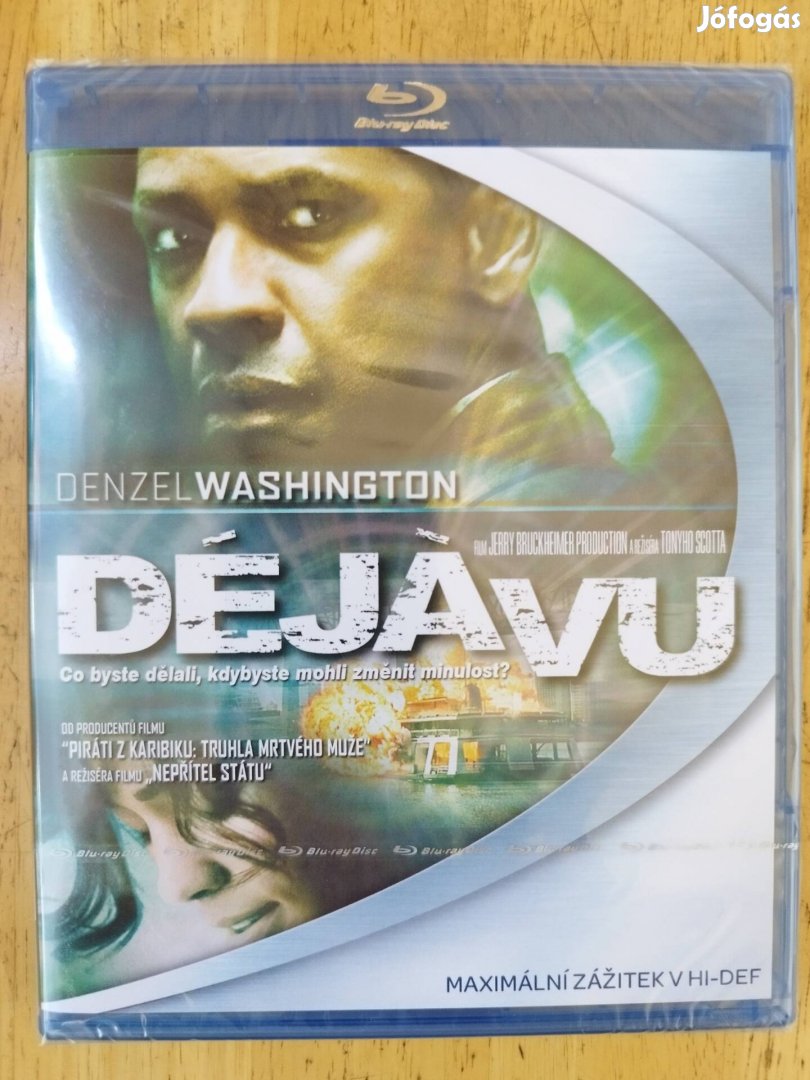 Déjávu blu-ray Denzel Washington Új 