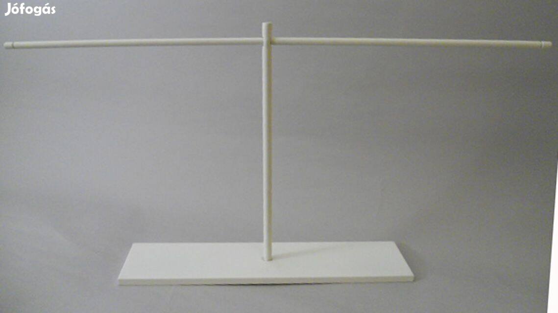 Dekor állvány - dekorációs tartó fehér 30cm