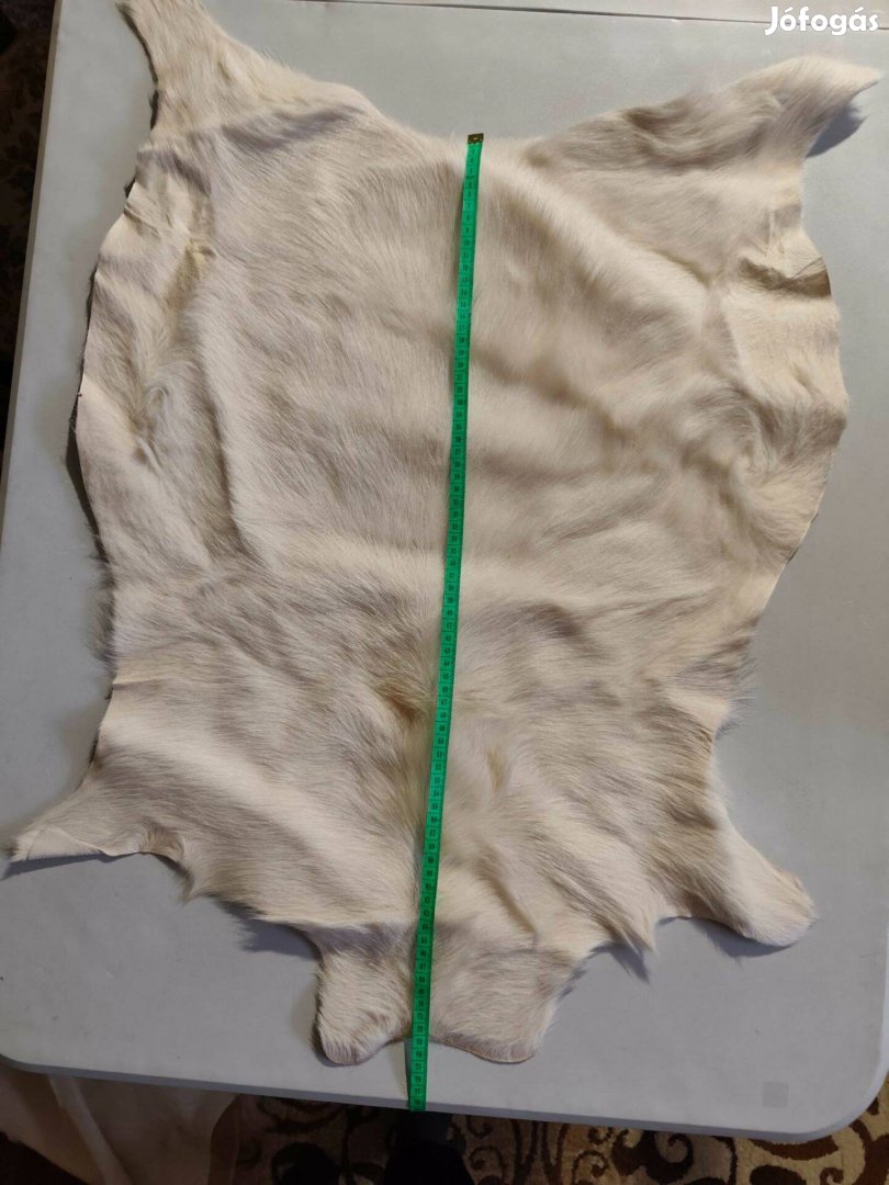 Dekoráció Fehér Kecskeszőr