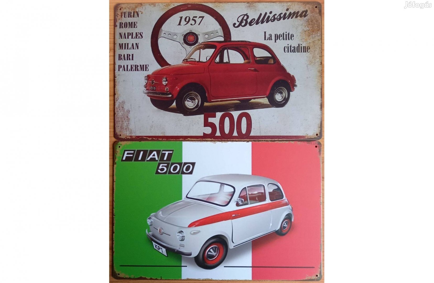 Dekorációs fém fém ( Fiat 500)