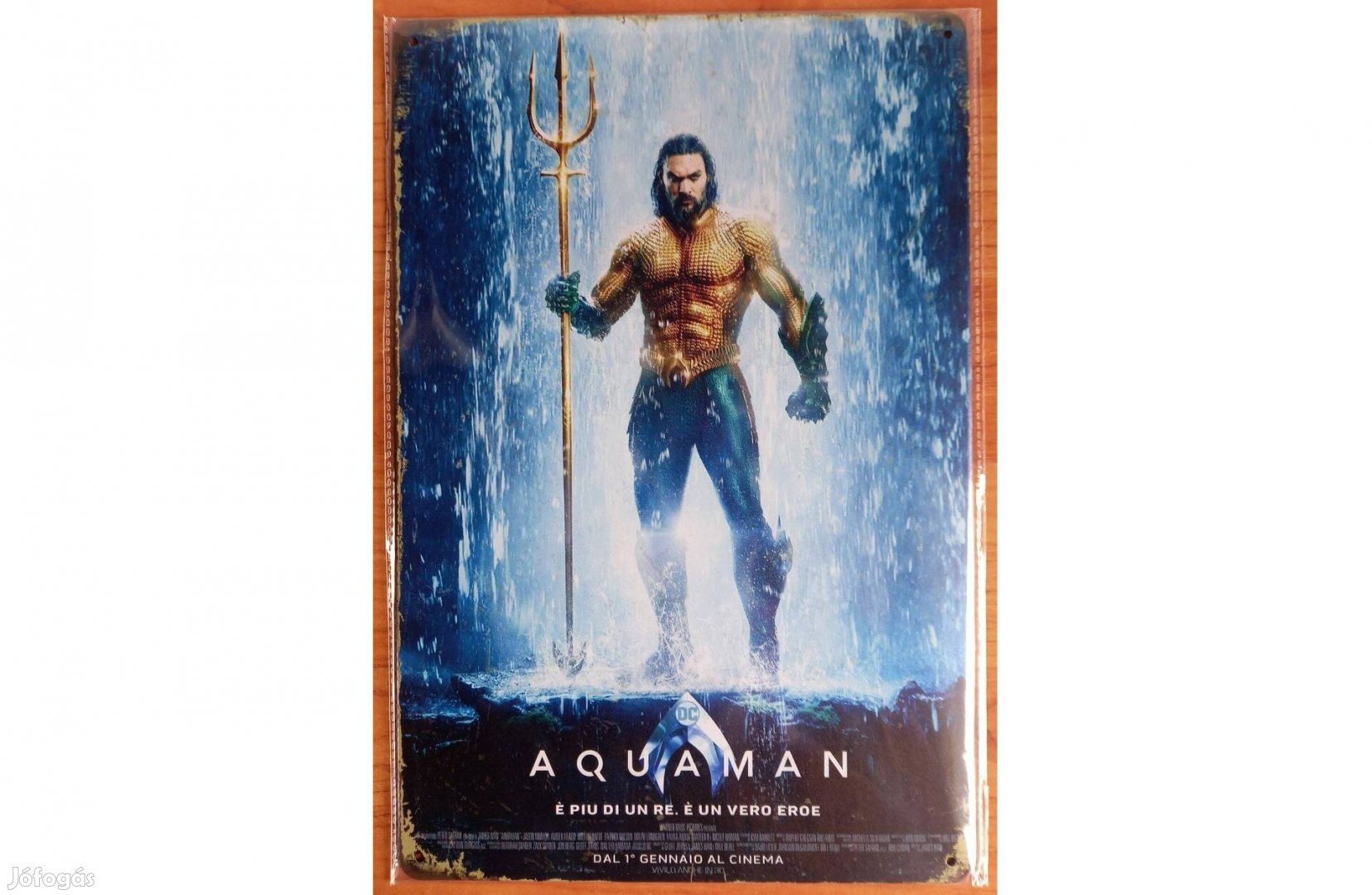 Dekorációs fém tábla (Aquaman)