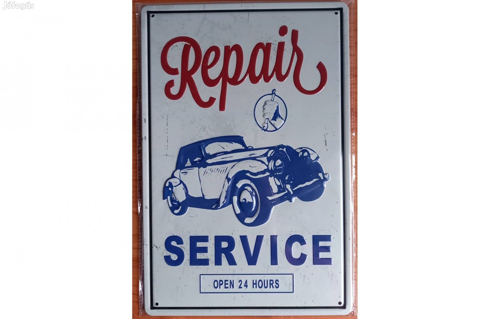 Dekorációs fém tábla Autó Javítás