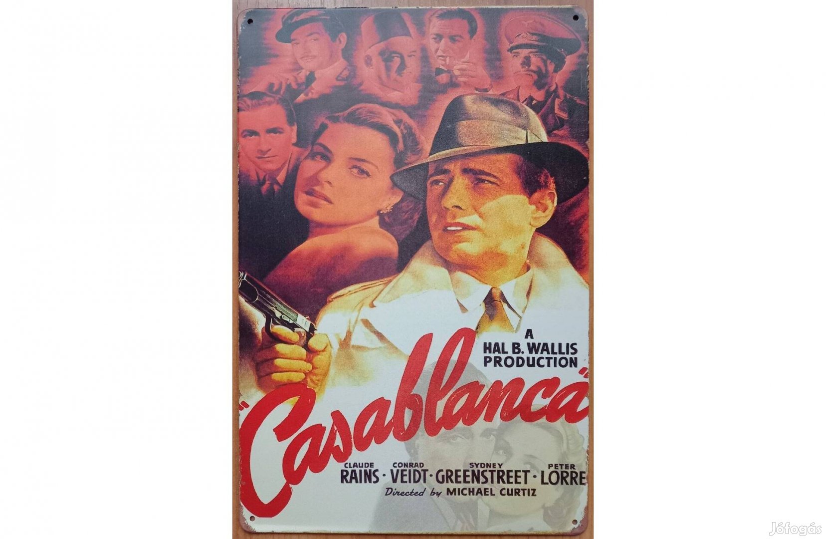 Dekorációs fém tábla (Casablanca )