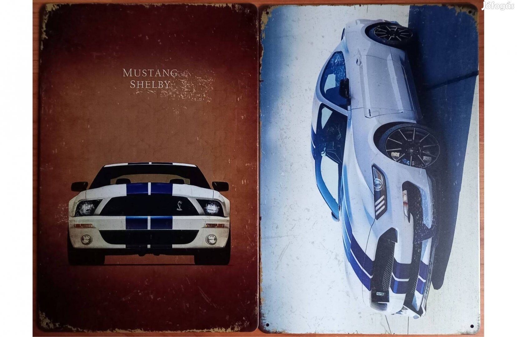 Dekorációs fém tábla (Ford Mustang Shelby)