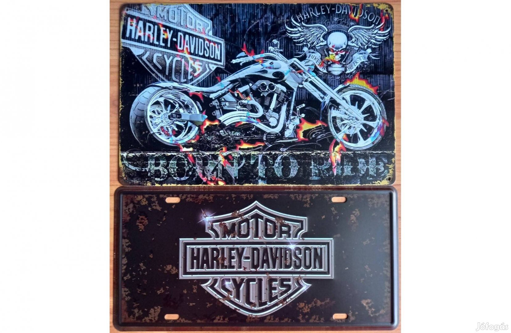 Dekorációs fém tábla (Harley-Davidson)