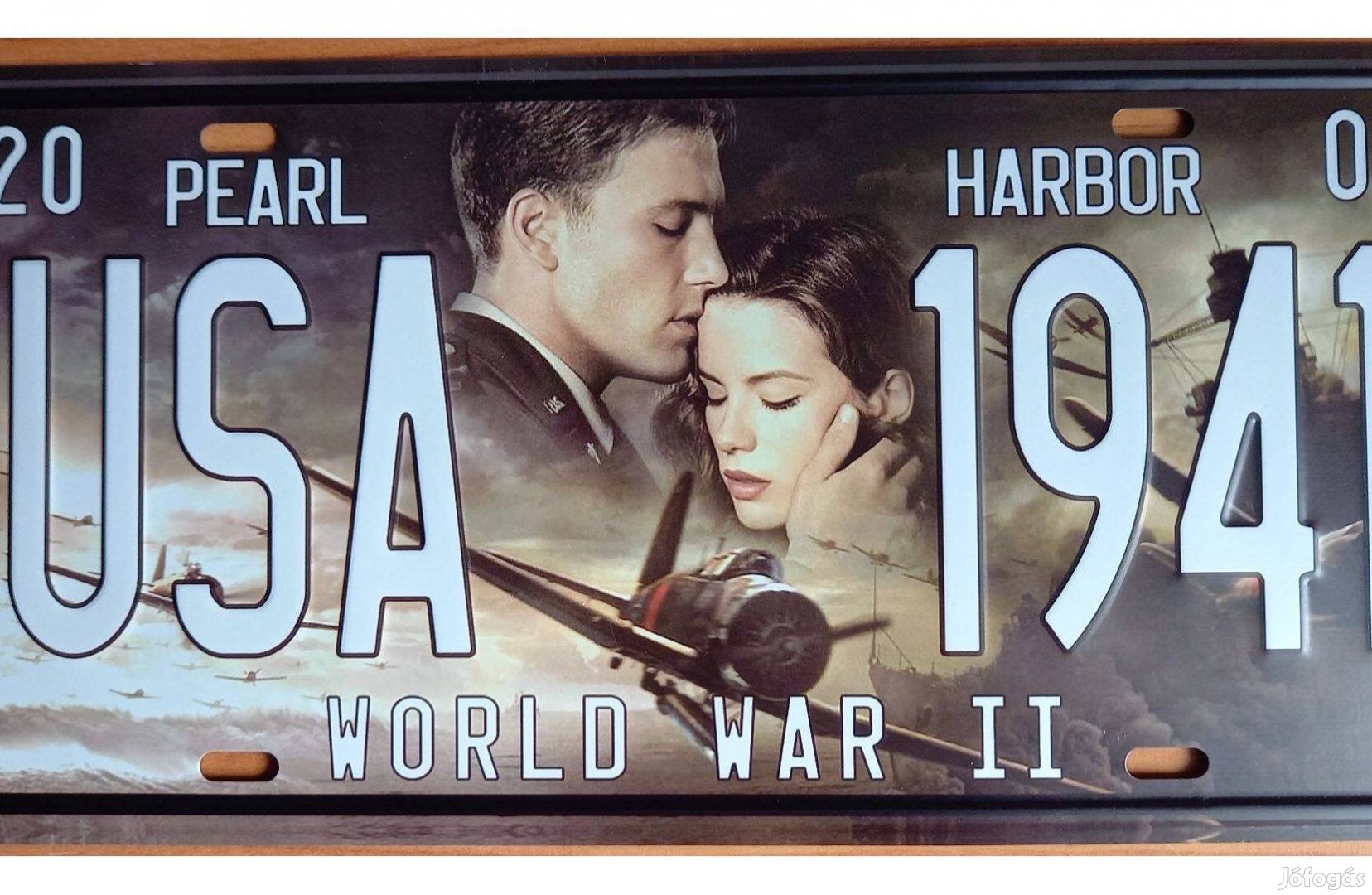 Dekorációs fém tábla (Pearl Harbor)