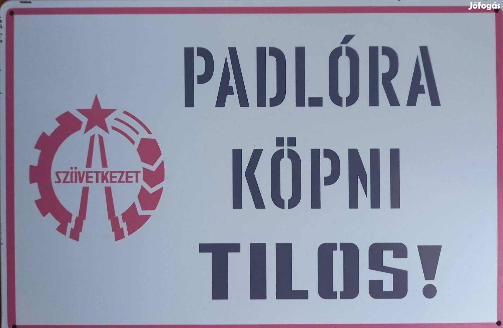 Dekorációs fém tábla Retro