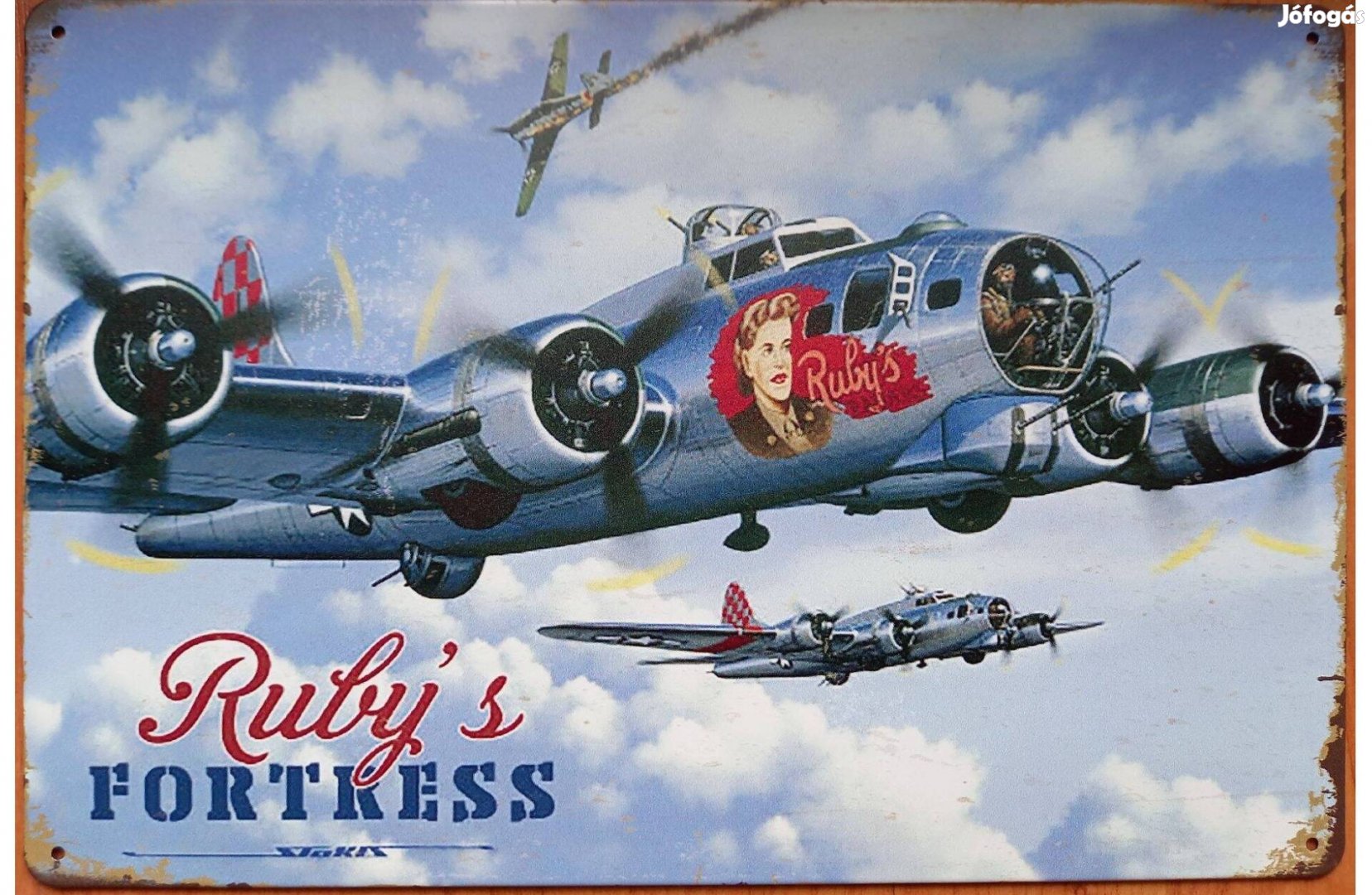 Dekorációs fém tábla RubyS Fortress