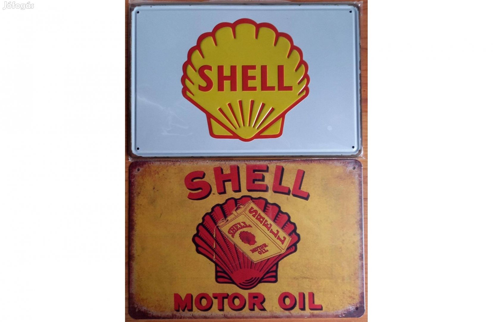 Dekorációs fém tábla (Shell - Shell Motor OIL)
